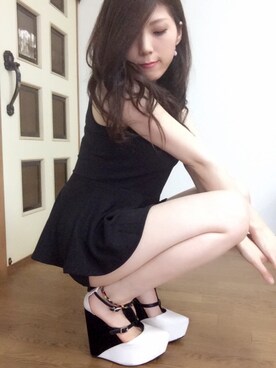 「ぺプラム」｜「アイテム（オールインワン・サロペット）」を使った、sakuratamさん（レディース・156cm）の夏コーディネート