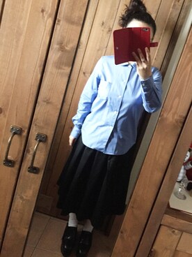 「tricot COMME des GARCONS（トリココムデギャルソン）のアイテム（レッグウェア）」を使った、こみきさん（レディース・153cm）の夏コーディネート