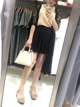 「スナイデル」｜「アイテム（その他アウター）」を使った、pinxkoさん（レディース・152cm）の夏コーディネート
