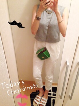 haruさん（レディース・163cm）の夏コーディネート