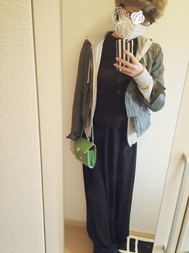 「ボンディング」｜「アイテム（ワンピース/ドレス）」を使った、haruさん（レディース・163cm）の春コーディネート