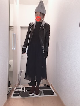 haruさん(レディース・163cm)の冬コーディネート