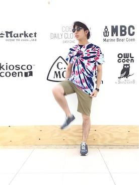 coen わきやまさん(メンズ・173cm)の春コーディネート