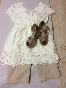 HOMMA Tamamiさん(レディース・165cm)の夏コーディネート