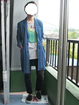 「SHAREEF（シャリーフ）のアイテム（その他）」を使った、yukiさん（メンズ・173cm）の秋コーディネート