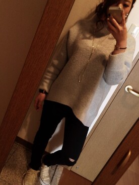 moooさん（レディース・158cm）の冬コーディネート