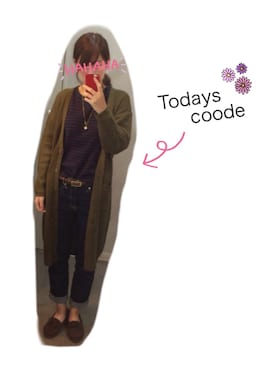 「ANOTHER BRANCH（アナザーブランチ）のアイテム（トップス）」を使った、kさん（レディース・157cm）の秋コーディネート
