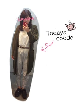 「ANOTHER BRANCH（アナザーブランチ）のアイテム（トップス）」を使った、kさん（レディース・157cm）の秋コーディネート