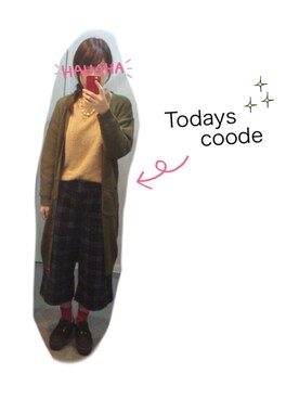 「ANOTHER BRANCH（アナザーブランチ）のアイテム（トップス）」を使った、kさん（レディース・157cm）の秋コーディネート
