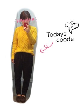 「ANOTHER BRANCH（アナザーブランチ）のアイテム（パンツ）」を使った、kさん（レディース・157cm）の秋コーディネート