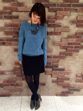 オオノさん(レディース・162cm)の冬コーディネート