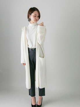 オオノさん（レディース・162cm）の冬コーディネート