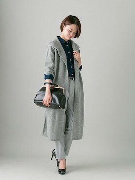 オオノさん(レディース・162cm)の冬コーディネート