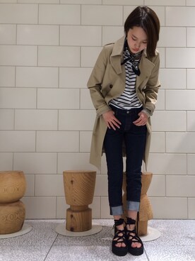 オオノさん（レディース・162cm）の春コーディネート