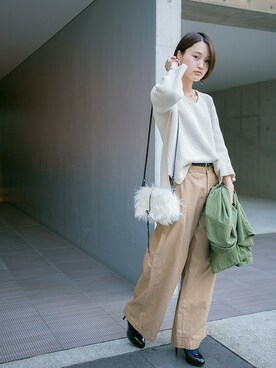 オオノさん（レディース・162cm）の春コーディネート