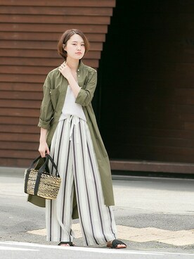 オオノさん（レディース・162cm）の春コーディネート