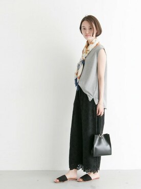 オオノさん（レディース・162cm）の春コーディネート