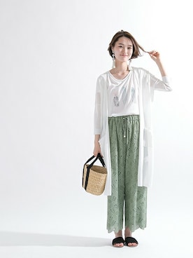 オオノさん（レディース・162cm）の春コーディネート