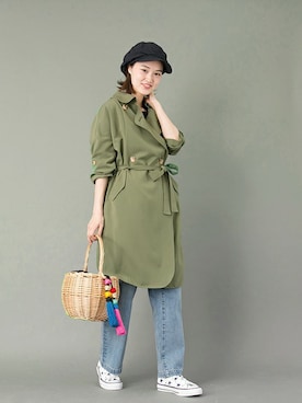 オオノさん（レディース・162cm）の冬コーディネート