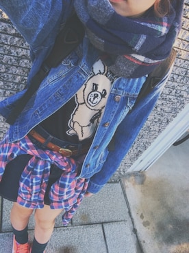 miyutaemさん（レディース・164cm）の冬コーディネート