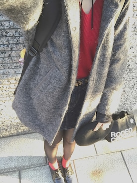 「G-STAR RAW（ジースターロゥ）のアイテム（ダウンジャケット/コート）」を使った、miyutaemさん（レディース・164cm）の冬コーディネート