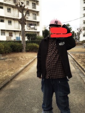 「Subciety（サブサエティ）のアイテム（その他アウター）」を使った、Ryo Idaさん（メンズ・167cm）の冬コーディネート