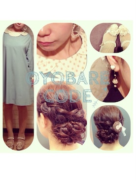 「Michal Negrin（ミハエル ネグリン）のアイテム（ピアス（両耳用））」を使った、chibiusa◌⑅⃝さん（レディース・160cm）の冬コーディネート
