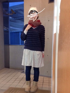 chibiusa◌⑅⃝さん（レディース・160cm）の冬コーディネート