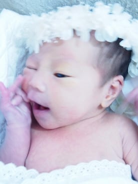 「生後７日目」｜chibiusa◌⑅⃝さん（レディース・160cm）の冬コーディネート