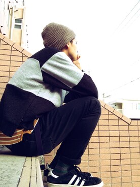 Freeeeexさん（メンズ・172cm）の冬コーディネート