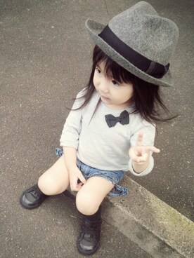 karenさん（キッズ・80cm）の秋コーディネート