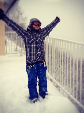 KAORI SUZUKIさん（レディース・157cm）の冬コーディネート