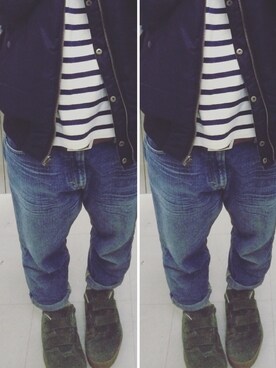 KAORI SUZUKIさん（レディース・157cm）の冬コーディネート