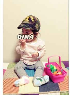 GINAさん(キッズ・80cm)の冬コーディネート