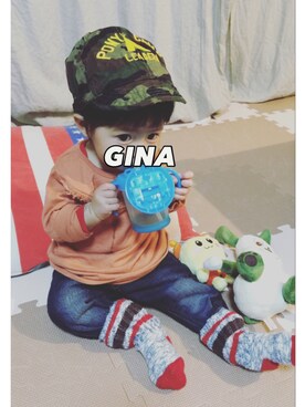 GINAさん(キッズ・80cm)の冬コーディネート
