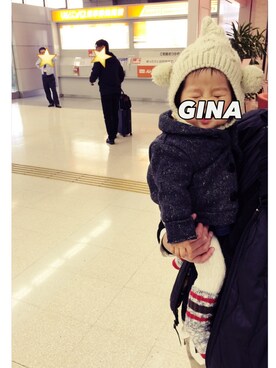 GINAさん（キッズ・80cm）の冬コーディネート