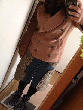 でこぽんさん（レディース・152cm）の冬コーディネート