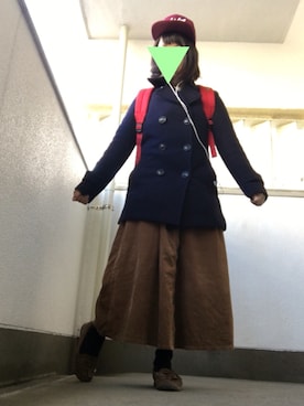 でこぽんさん（レディース・152cm）の冬コーディネート