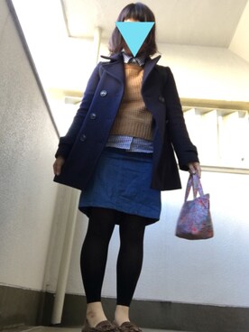 でこぽんさん（レディース・152cm）の冬コーディネート