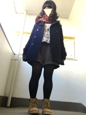 でこぽんさん（レディース・152cm）の冬コーディネート