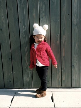 ninicoさん（キッズ・90cm）の冬コーディネート