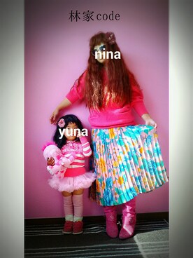 「すぎるコーデ」｜yuna_rinaさん（キッズ・90cm）の秋コーディネート
