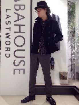 平島さん（メンズ・179cm）の秋コーディネート