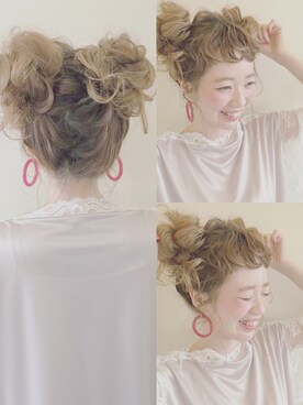 「hairarrange」｜みさん（レディース・154cm）の春コーディネート