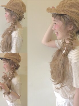 「hairarrange」｜みさん（レディース・154cm）の夏コーディネート