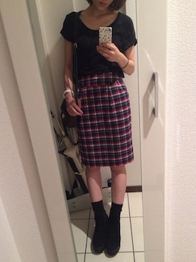 nakoさん（レディース・160cm）の秋コーディネート