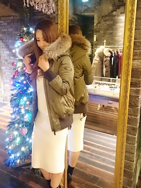 「TATRAS」｜「アイテム（パンプス）」を使った、aguriさん（レディース・160cm）の冬コーディネート