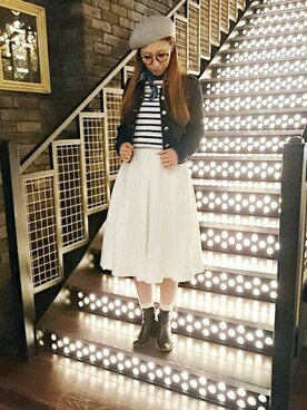 「心斎橋」｜aguriさん（レディース・160cm）の春コーディネート