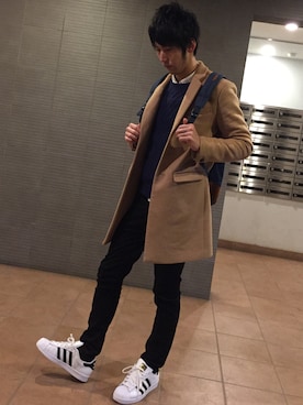 YASUHIROさん（メンズ・175cm）の冬コーディネート