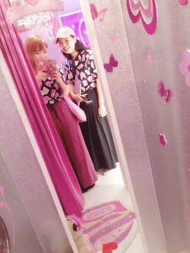 「原宿」｜「アイテム（パンプス）」を使った、ふーかさん（レディース・165cm）の秋コーディネート